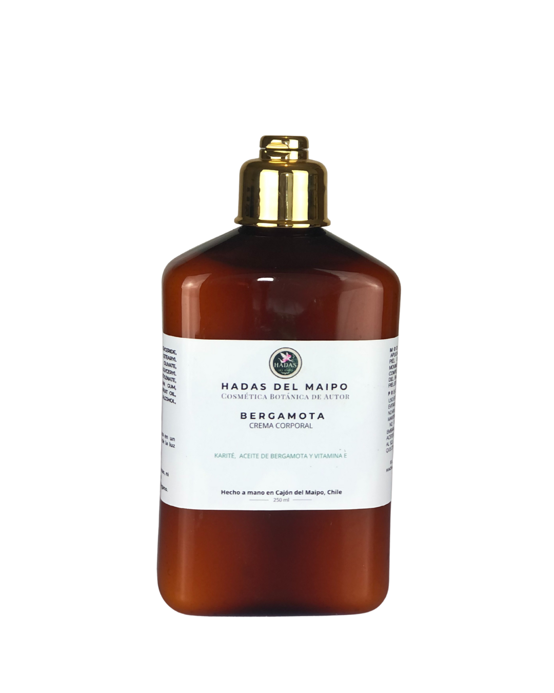 Crema Botánica Corporal de Bergamota