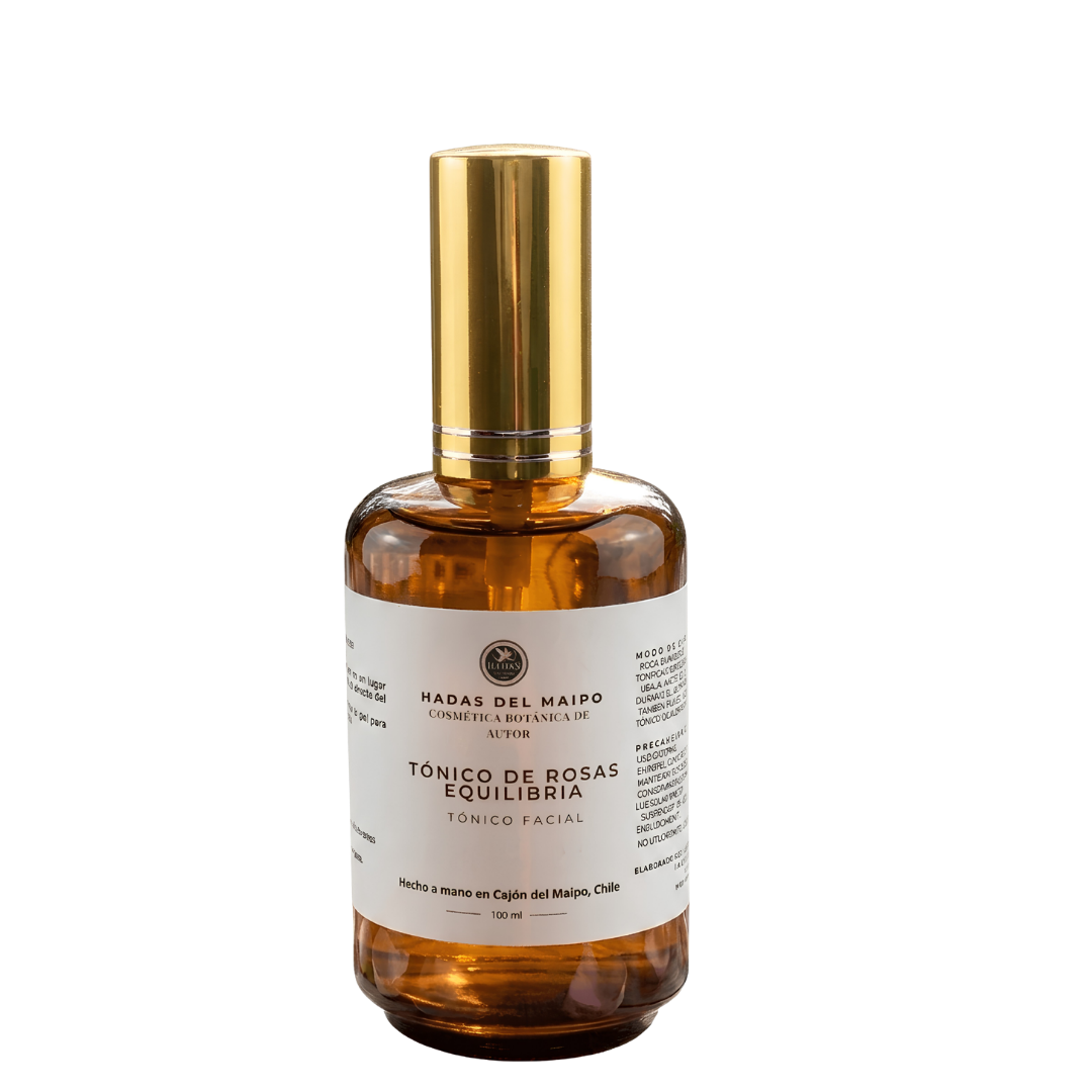 Tónico de Rosas Equilibria – Bruma Facial Purificante y Seborreguladora